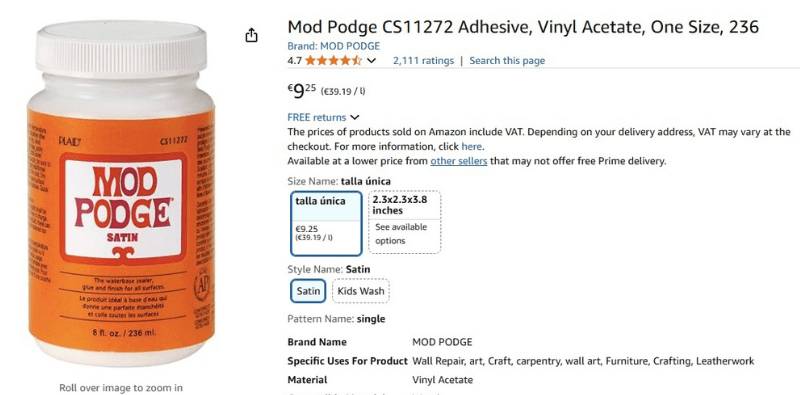 Mod Podge vs Medium Decoupage - Comparison 